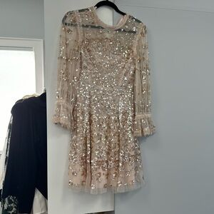 Needle & Thread
Sequin embellished tulle mini dress
